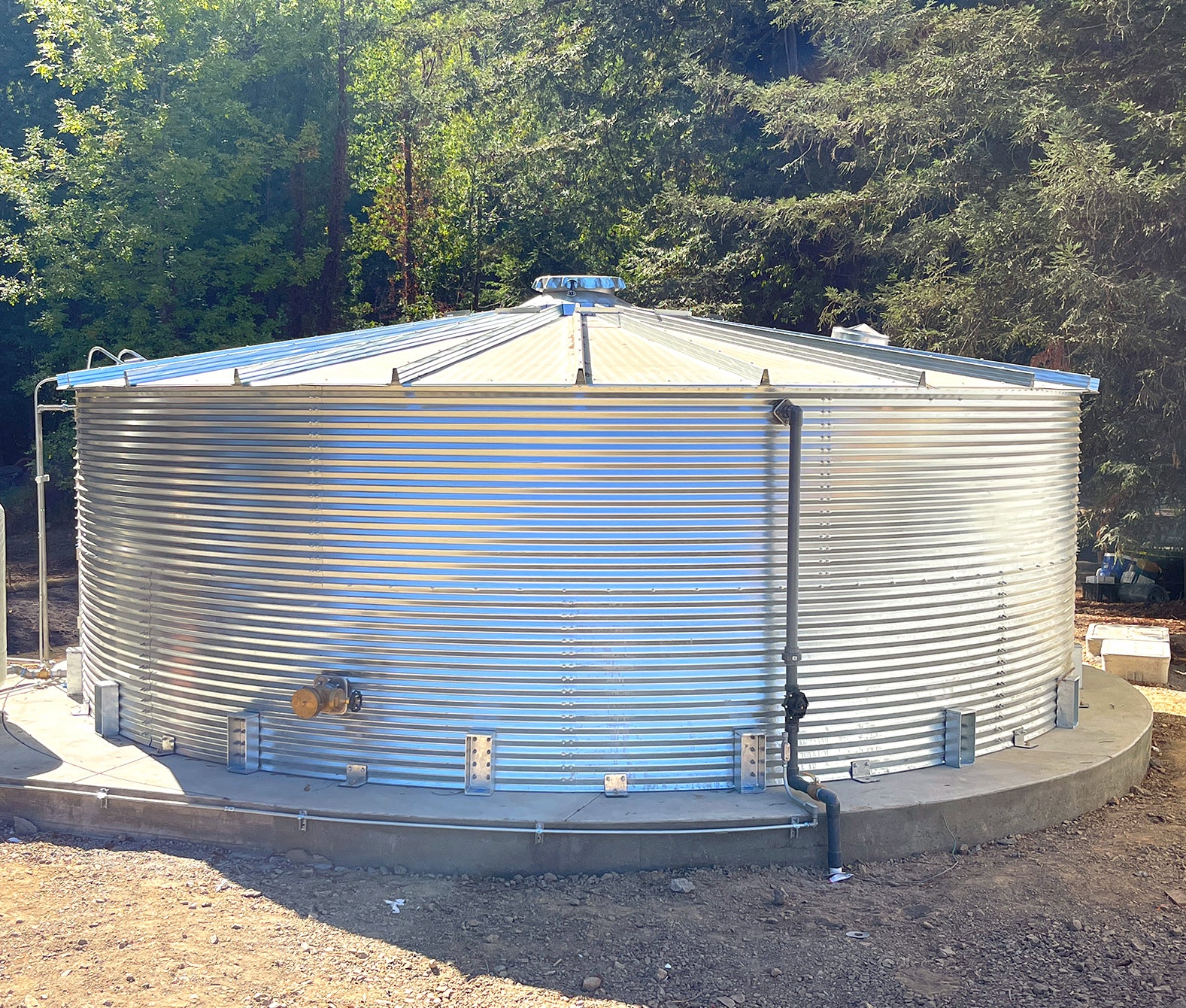 Rhino Classic Corrugated Galvanized Steel Water Storage Tanks view 2