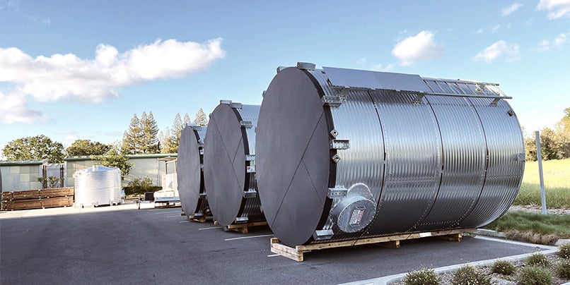 Rhino Classic Corrugated Galvanized Steel Water Storage Tanks view 3