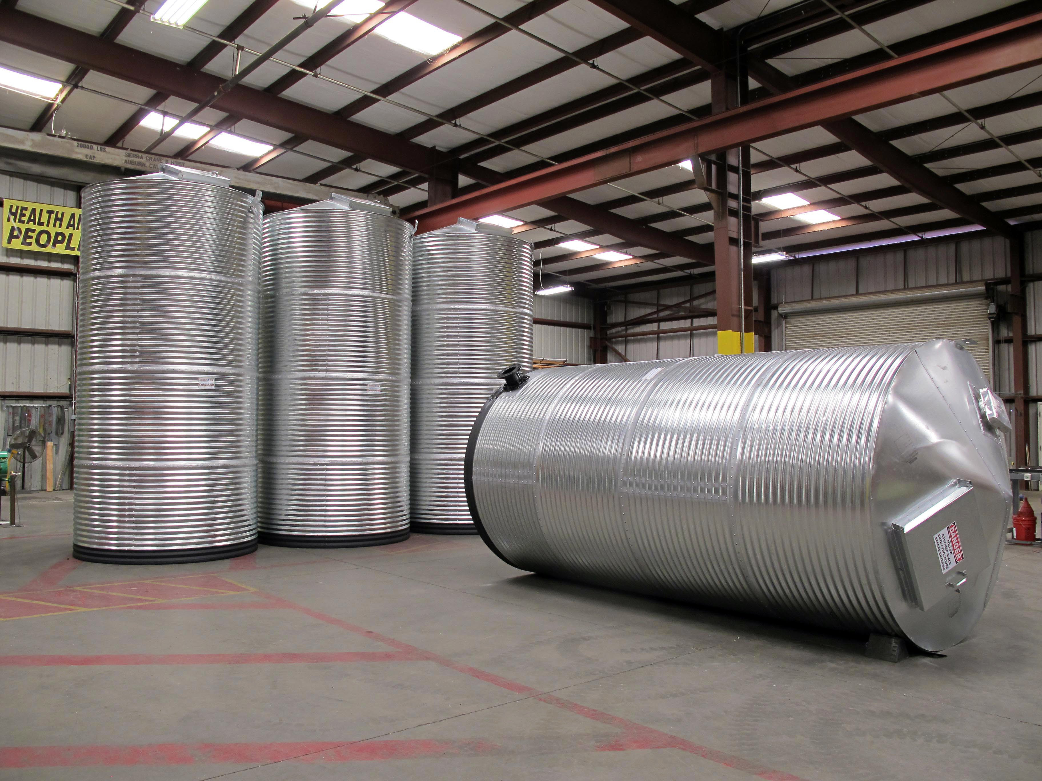 Rhino Classic Corrugated Galvanized Steel Water Storage Tanks view 6